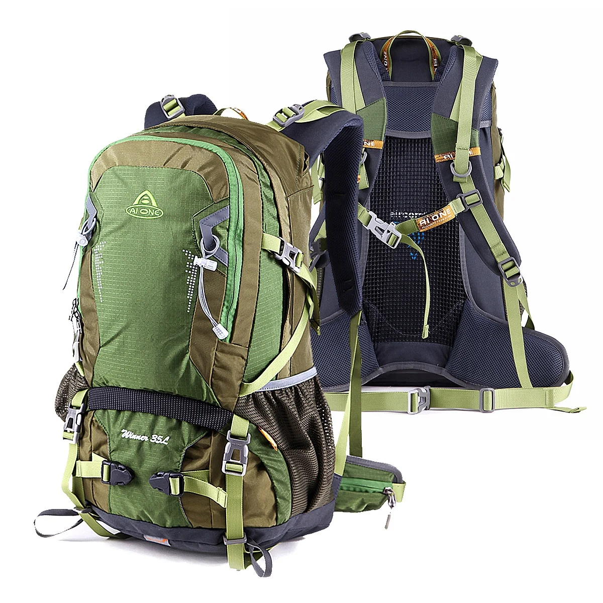 Hiking Backpacks Large Capacity Custom Wholesale Fashion Backpack Durable Nylon Unisex Bag Pack Climbing Bag