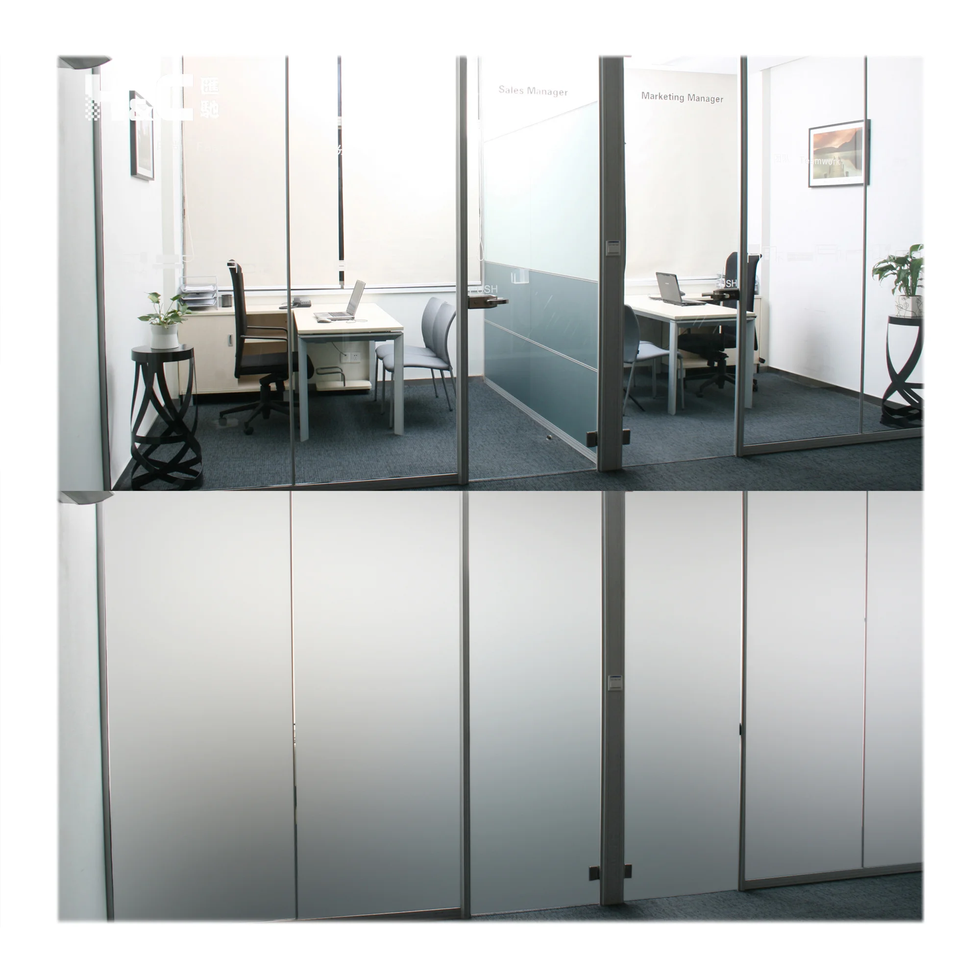 2021 pdlc switchable smart film electric smart manufacture partition tempered laminated glass