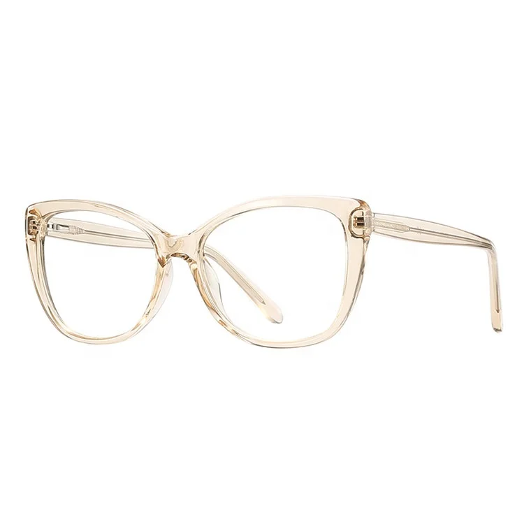
Factory Supply High Quality Simple Style Unisex TR90 Optical Cat Eye Glasses Frame 