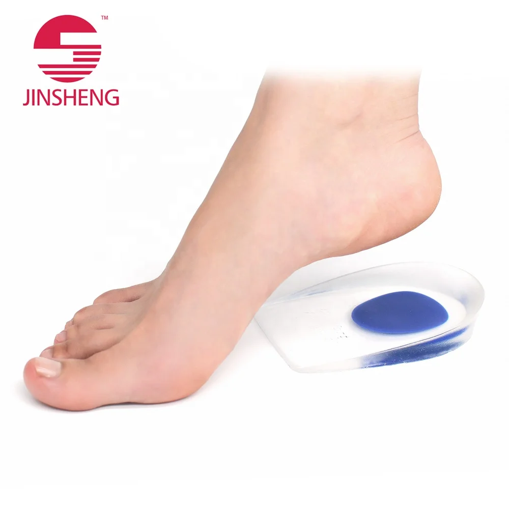2024 Best selling Gel Silicone Heel Cups Pads Heel for Plantar Fasciitis Plantar Fasciitis Support Heel Cushion