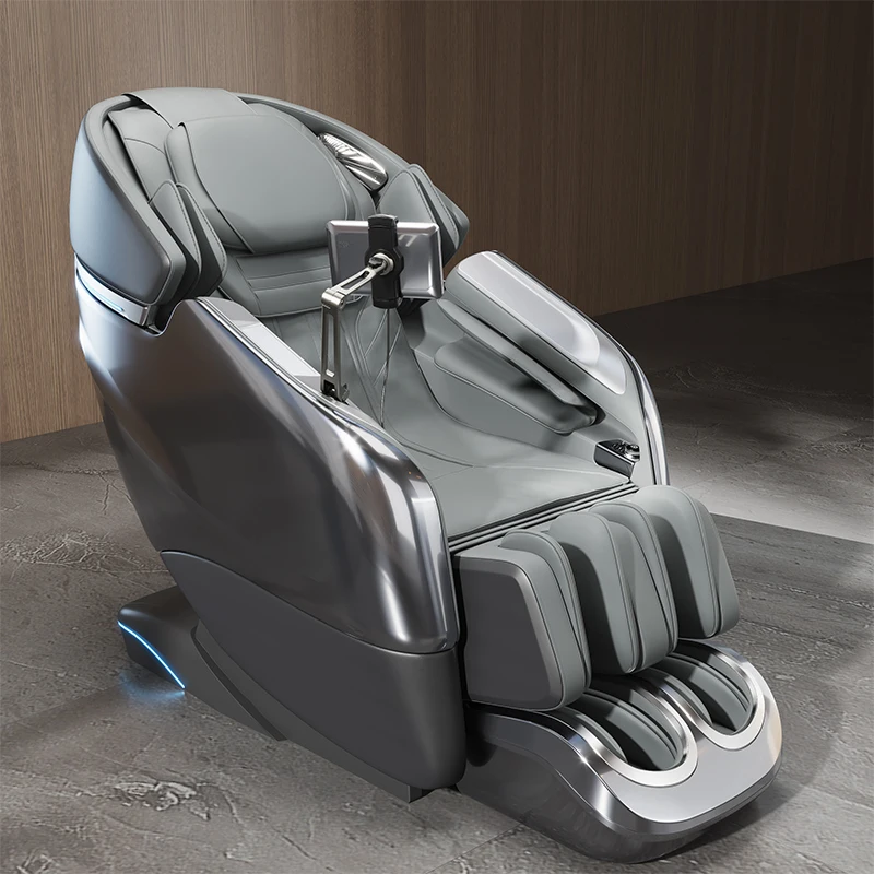 4D Zero Gravity Luxury Smart Sofa Air Pressure Shiatsu Heating 3d Neck Head Foot Full Body Massage Chair From OEM ODM Factory