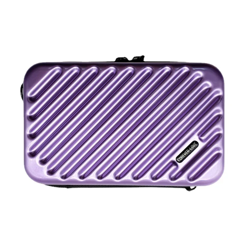ABS+PC Portable Stylish Small Hard Case Cosmetic Travel Cosmetic Make up Bag Waterproof