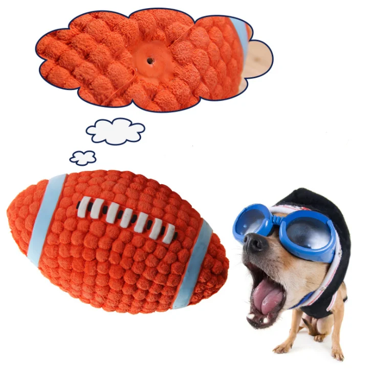 Высококачественные латексные пищалые шарики для чистки зубов интерактивные игрушки для собак