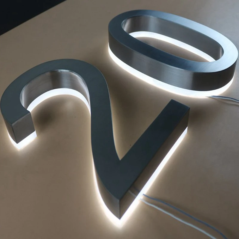 customized 3D LED Lighting Sign Letters Signboard LED Channel Letters and LOGO for outdoors use
