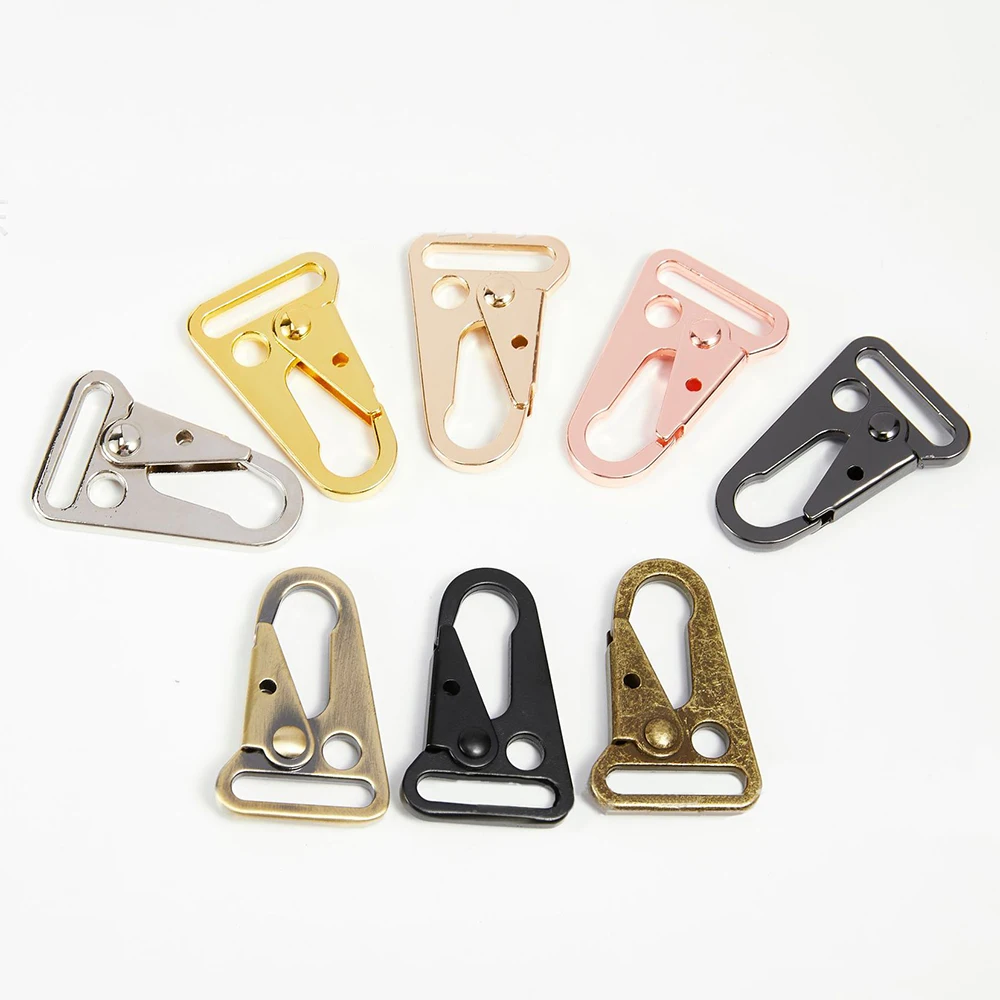 Wholesale metal bag hooks for 25mm webbing metal belt hooks