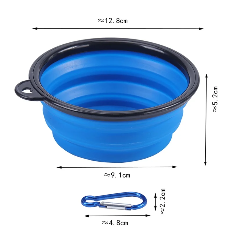 Most popular Plastic pet bowl travelling pet feeder bottle TRAVEL DOG BOWL