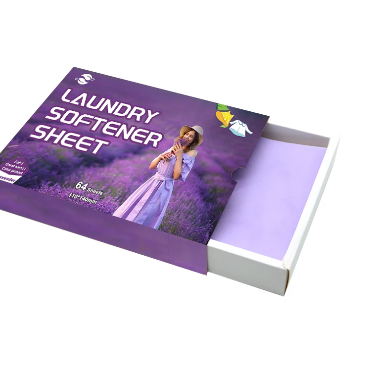 Hot Selling Eco Friendly Fabric Softener Dryer Sheets Laundry Softener Eco Sheets For Wholesales