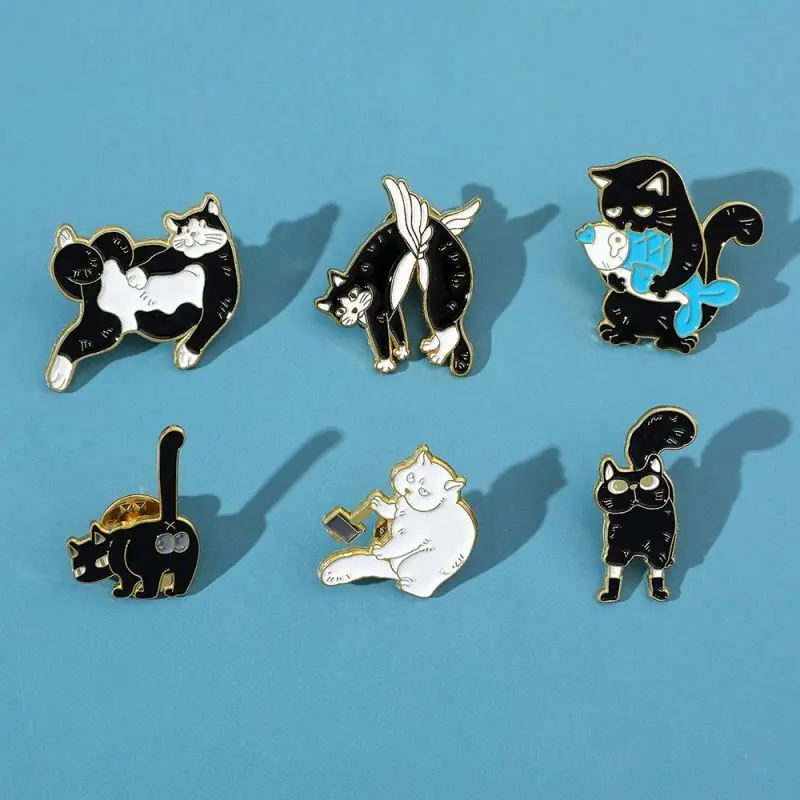 Cute Wholesale Custom Logo Design Your Own Funny Hard Enamel Brooch Lapel Pin Glitter Metal Enamel Pin Badge