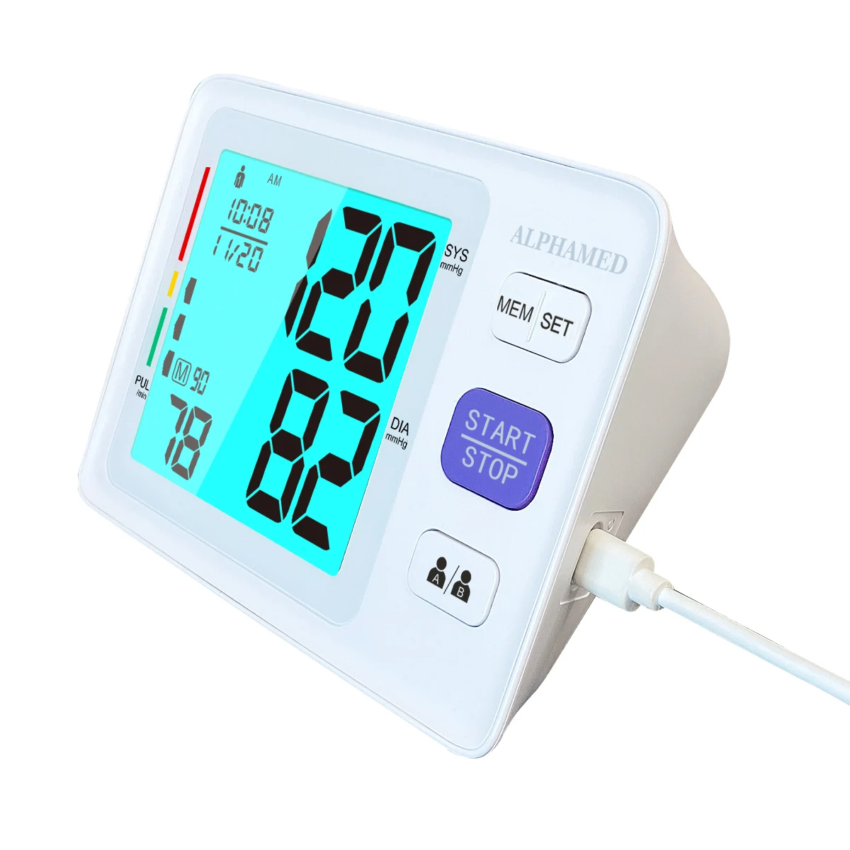 Medicine house-service detector tester free arm bp monitor blood pressure monitor sphygmomanometer automatic digital tensiometre