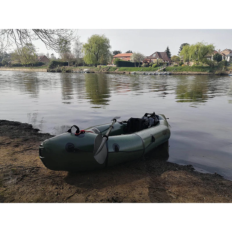 Outdoor Durable Wholesale Ultra Light Packraft  Fishing  Gear with TPU fabric