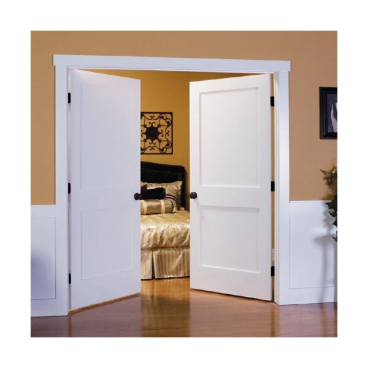 Foshan Factory Doors For Houses Interior Modern Prima Housing Interior Wooden Door  Solid Wood Interior Door
