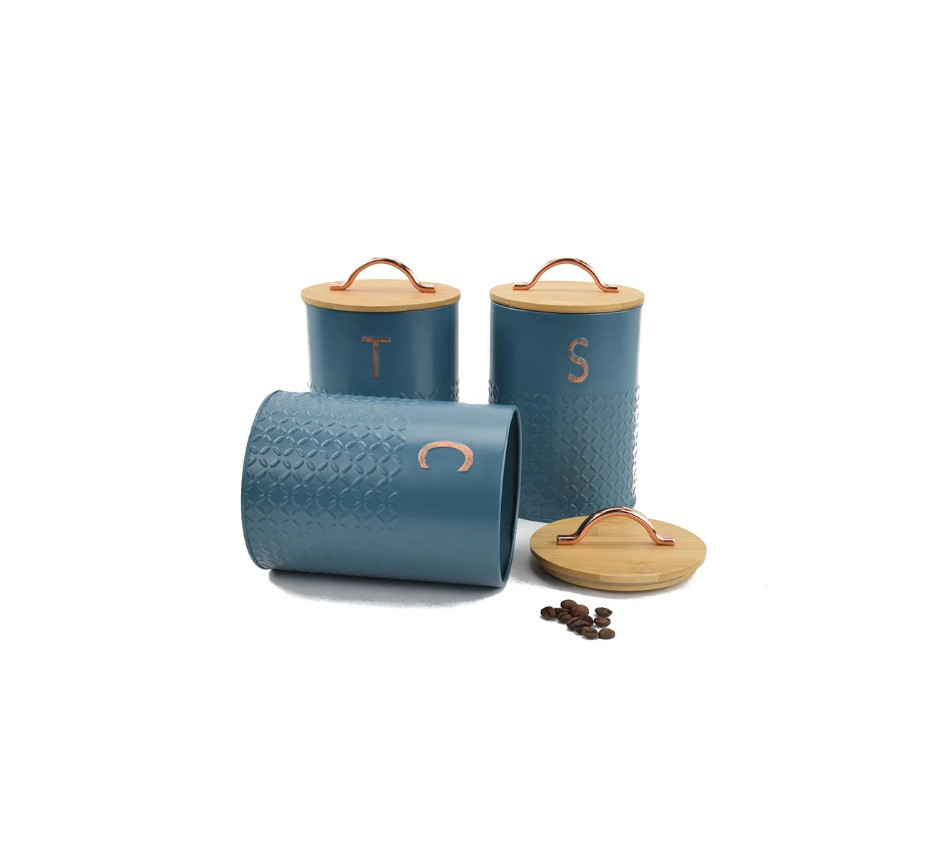 Europe style fashion metal canister