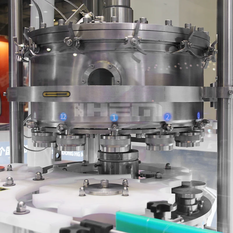 12-1 2000cph Beer Canning Machine Brewery Filling Machine