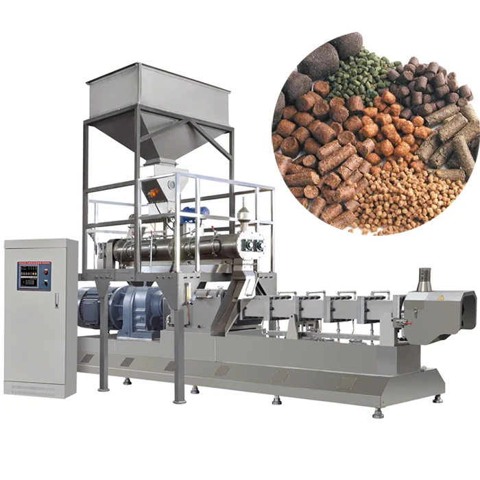 Factory direct sales High quality Lowest price in the market dog food floating fish feed machine
