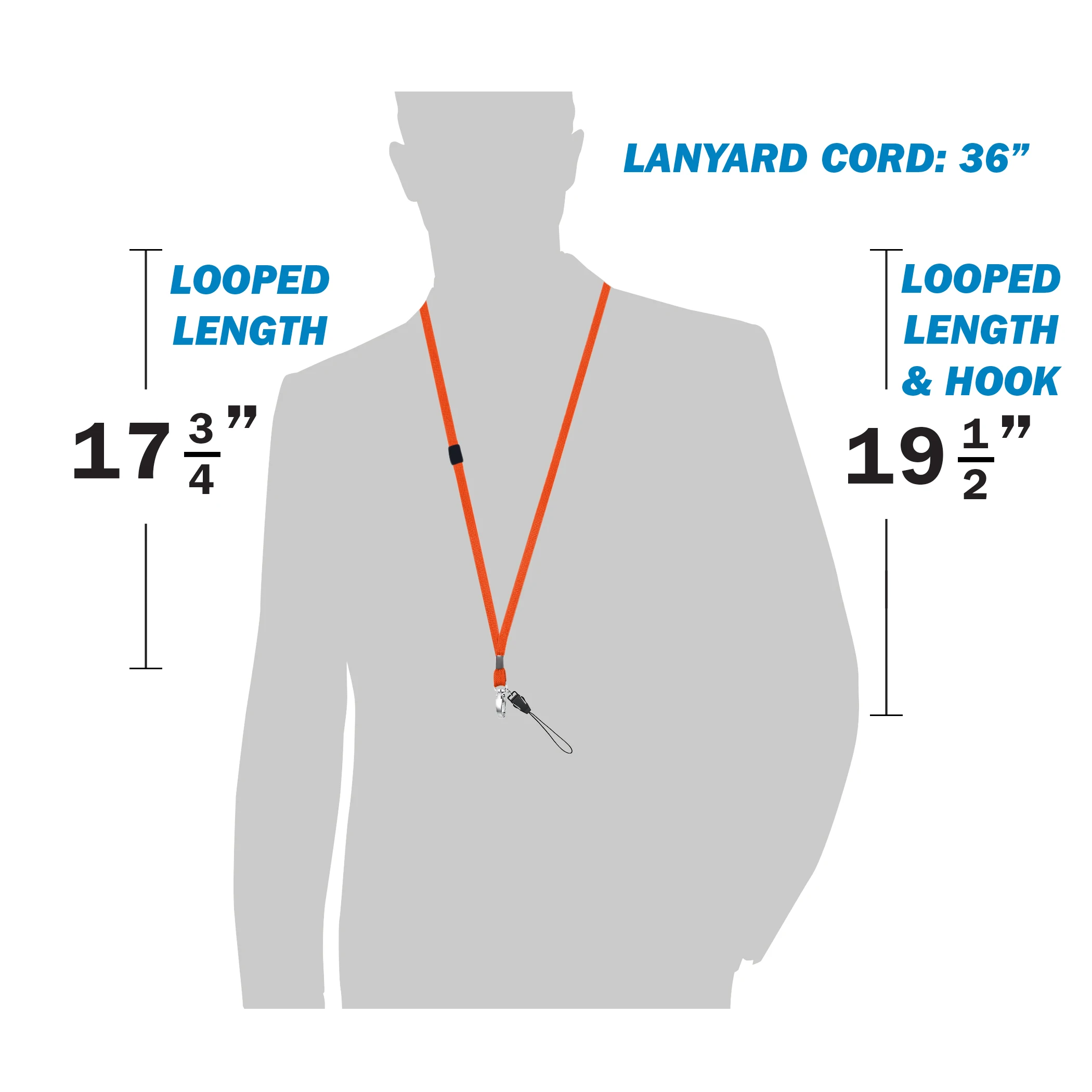 High Quality Custom Logo Id Card Name Badge Neck Safety Buckle Lanyard Wholesale Personalized Polyester Orange Lanyard