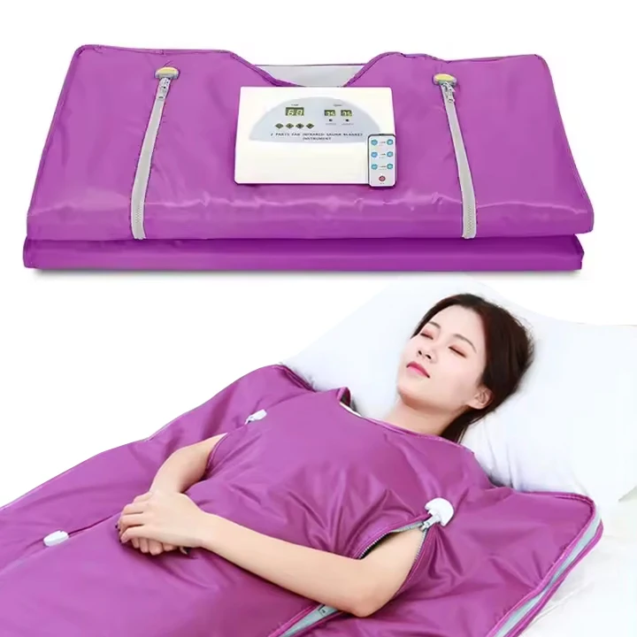 Far Infrared Heating Body Shaping Infrared Sauna Blanket for Weight Loss Detox Red Light Therapy Slimming Home Spa