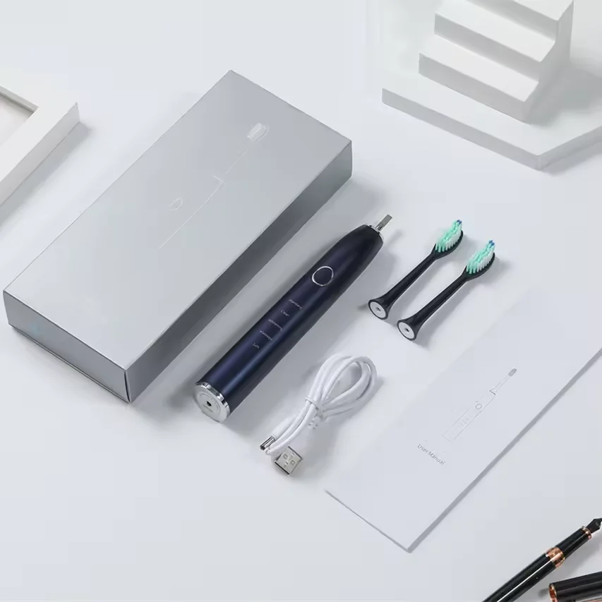 IPX8 Водонепроницаемая ультразвуковая зубная щетка