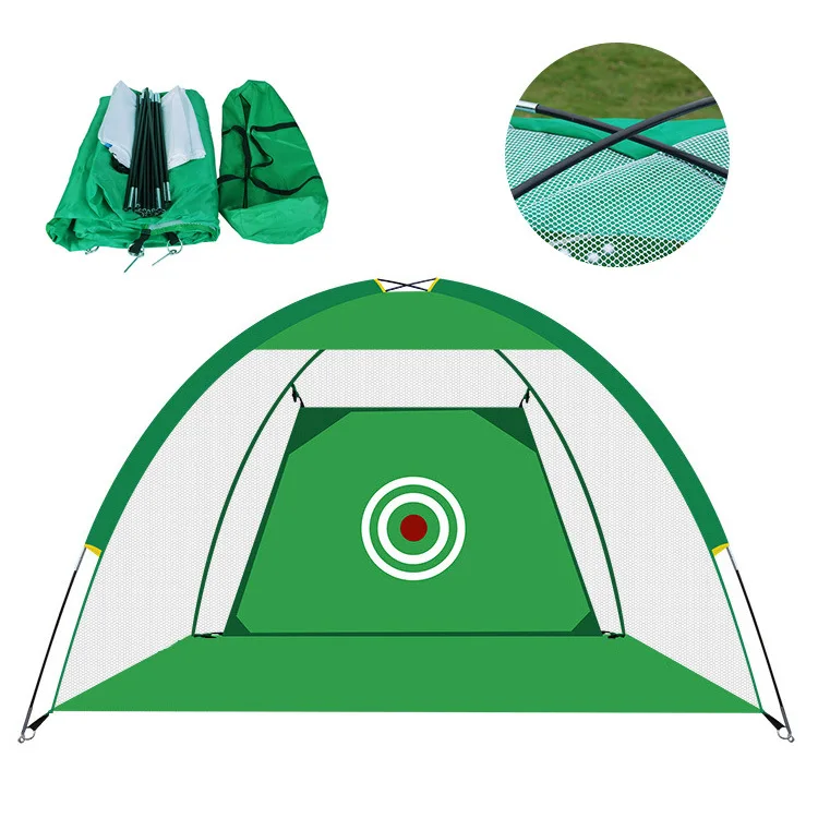 New Arrival 3m size golf swing practice equipment swing net batting cage detachable and convenient indoor golf practice net