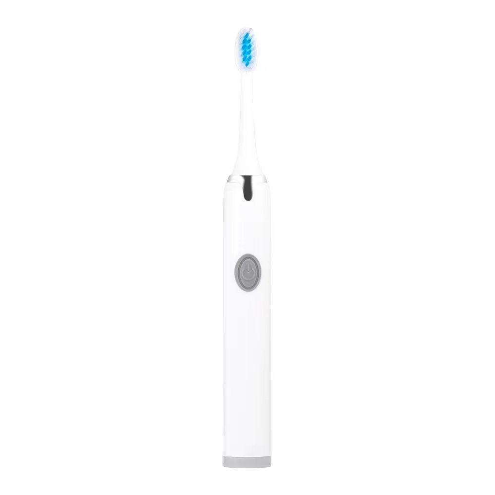 Sample Battery Powered Ultrasonic White Electric Toothbrush  Automatic Electric Toothbrush
