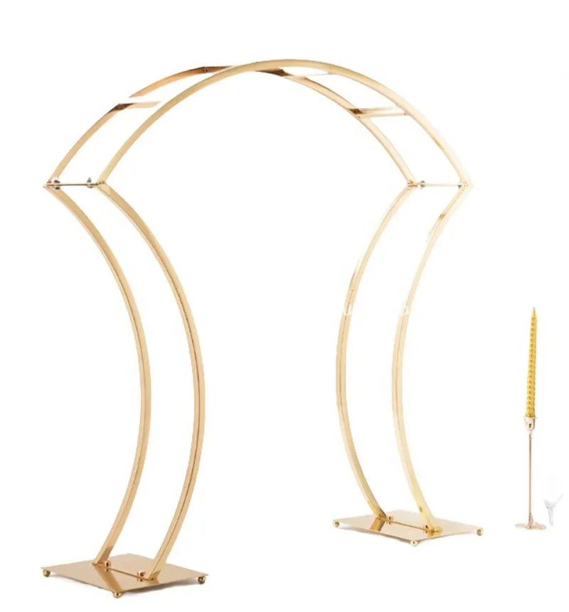 Wedding Props Layout Road Guide Flower Arch Wedding Table Decoration  Iron Flower Arch for Wedding