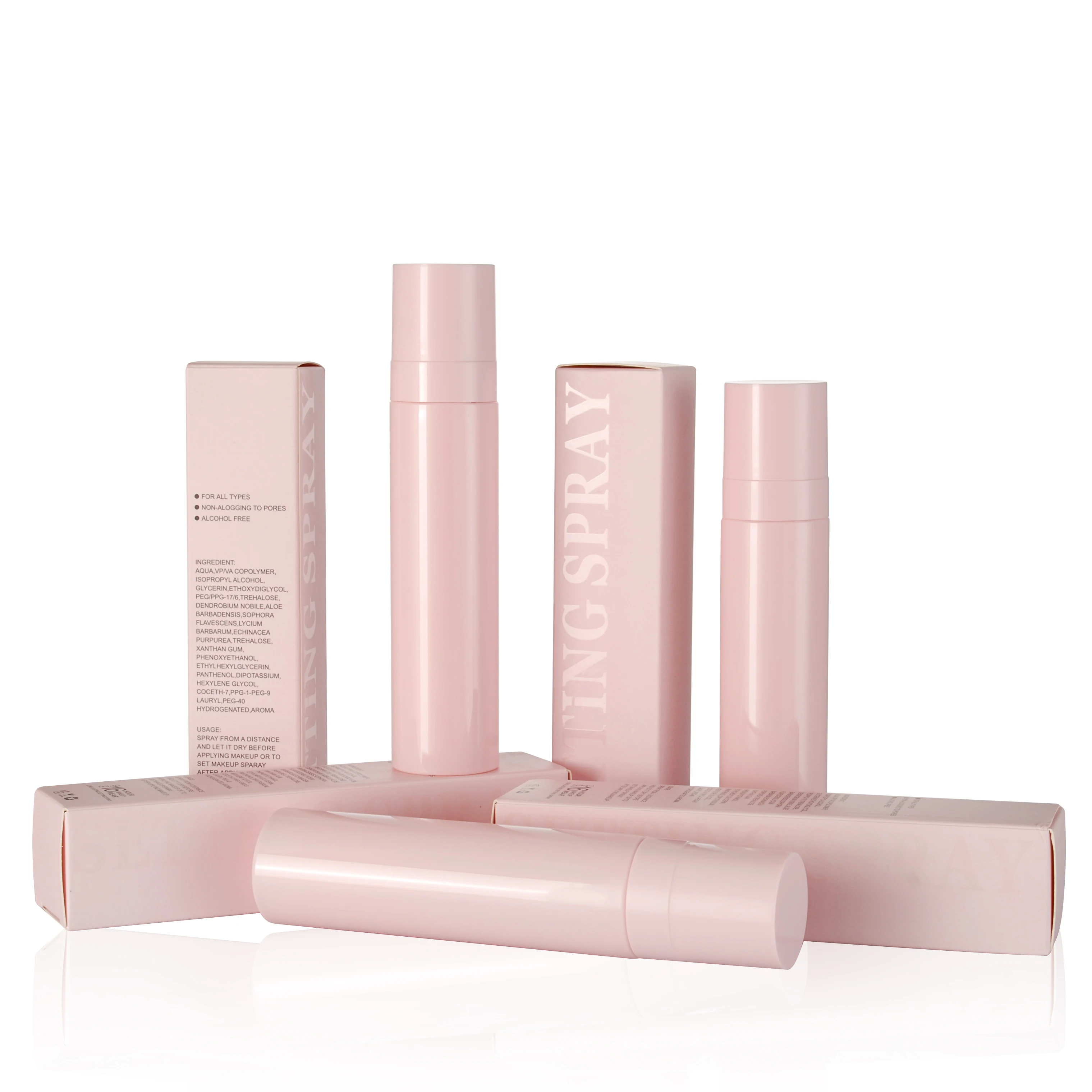 Custom Dewy Long Lasting Make up Setting Spray Custom Logo  Moisturizing Vegan Private Label Setting Spray Makeup
