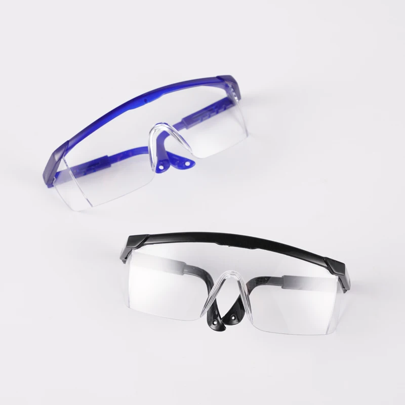 Transparent Industrial Anti Fog Impact Resistant Lab Chemical Safety Goggles