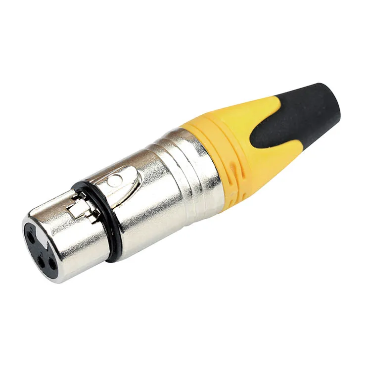 High Quality Audio Microphone conectores XLR 3 Pin Male  Female cables//