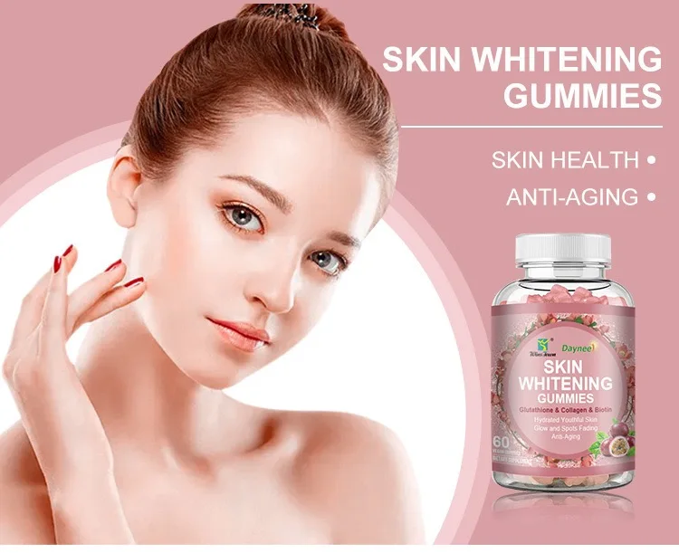 Glutathione Collagen  L-Glutathione Gummies Glutathione gummy for skin whitening Food Supplement