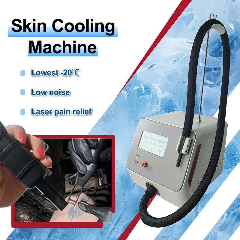 Portable Zimmer -20 Cryo Skin Air Cooling Machine Mini Skin Cooler System Device Laser Treatment Therapy Tattoo Removal