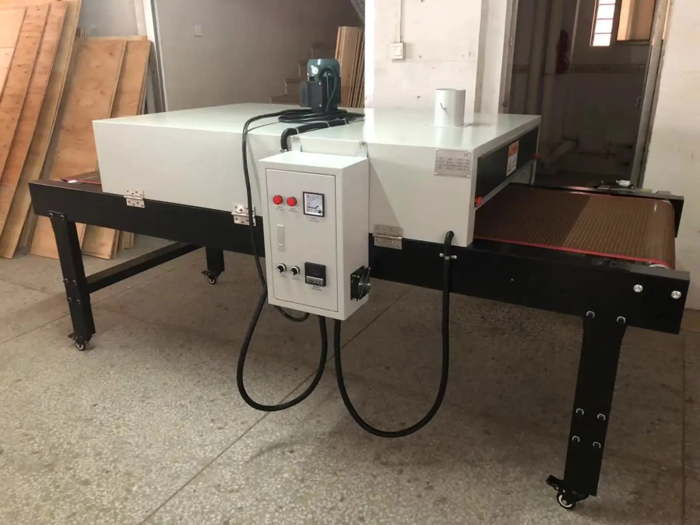 Infrared Drying Tunnel / Conveyor Drying Tunnel / Tunnel Dryer For Screen Printing