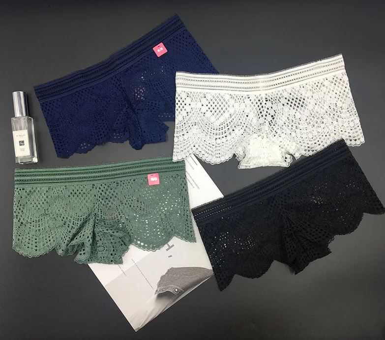 In Stock Hot selling Full Lace Panties Seamless Sexi Mature Girl Ladies Sexy Underwear super hot soft lovely panties