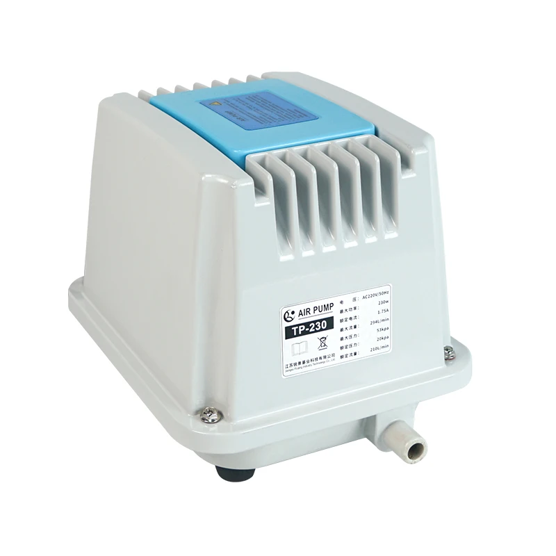 TP-230 Wastewater Treatment Smart Pump Oxygenator Electric Diaphragm Pump OEM Powerful Air Pressure and Air Flow 20mm 1 Years