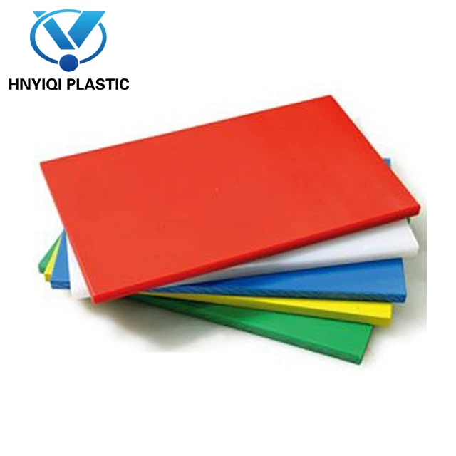 Butcher Block Polyethylene Cutting Board Plastic Chopping Board Set Colorful PE Rectangle 10 X 15 Plastic Cutting Boards 2-100mm