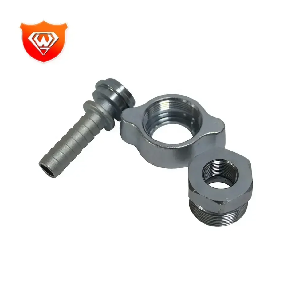 Wing Nut Ground Interlocking Joint Coupling Pressure Washer Hose Quick Connect