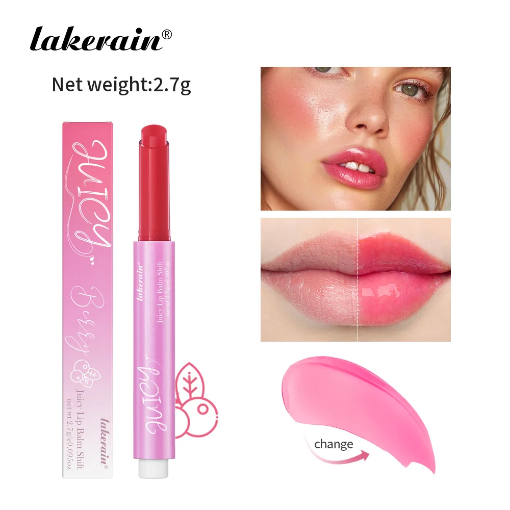 Cross border Lakerain Juicy Color Changing lipstick Moisturizing Color Changing Lipstick lipstick