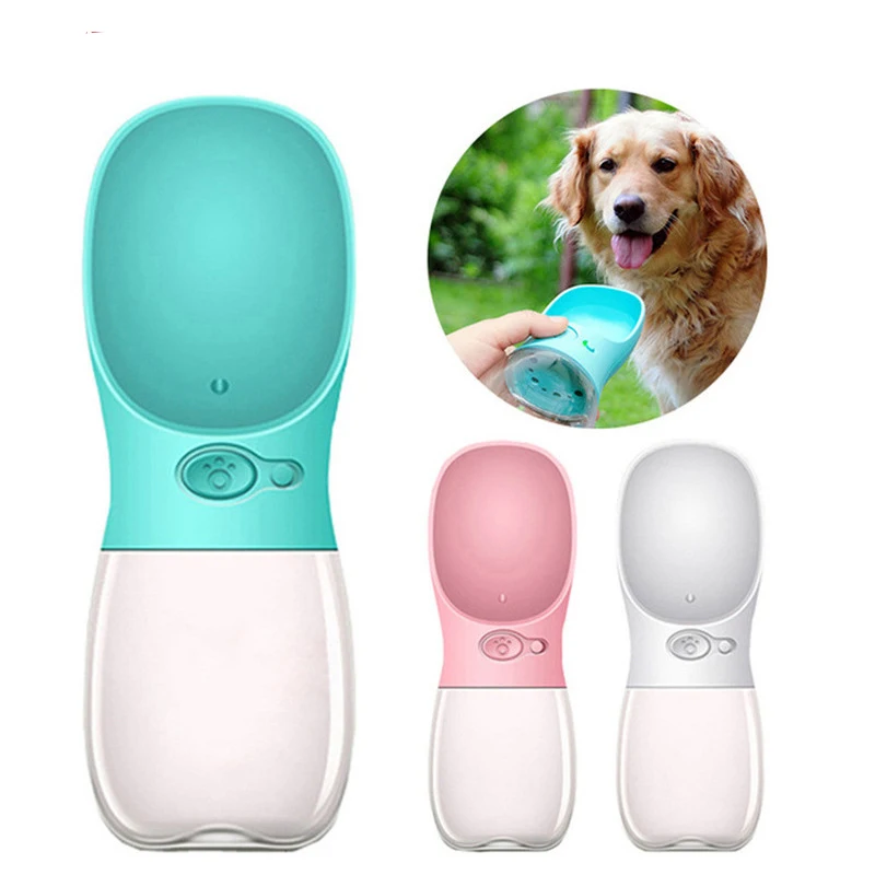 Диспенсер для питьевой воды для домашних животных, автоматическая портативная бутылка для воды