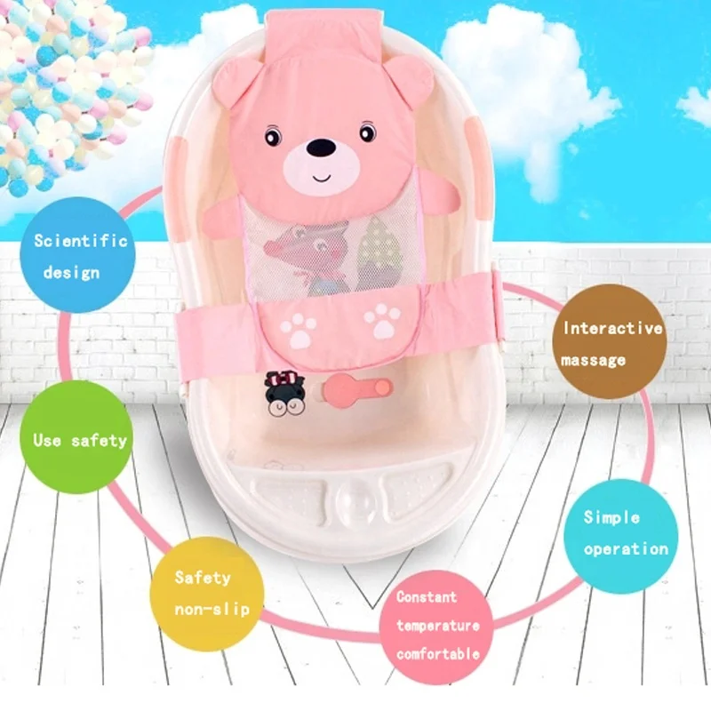Comfortable Baby Bath Net Cheap Shampoo Shower Net