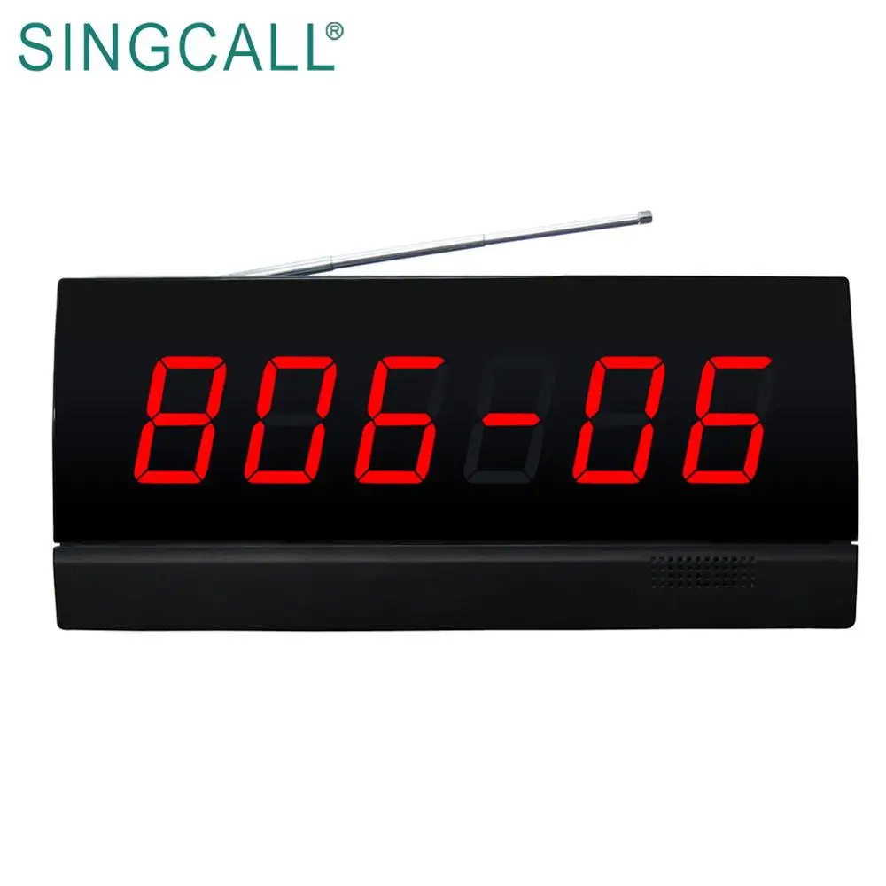 SINGCALL Smart Call Bell System Wireless for Cafe Hospital