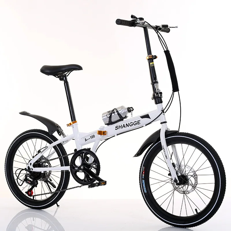 20' 6 speed foldable bicycle/hot sale mini road bicycle/full suspension light folding bikes downhill mountainbike for students