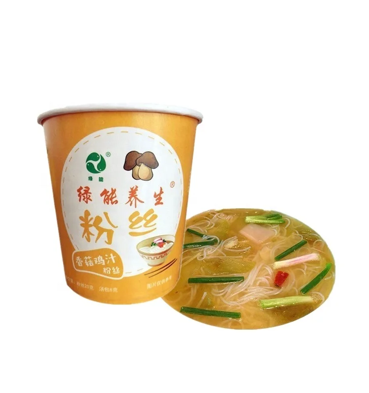 25OZ Wholesale Hot Soup Noodle Paper Cup Paper Bowl with Lid Craft Paper Custom Dimension Carton Packing Food Single Wall