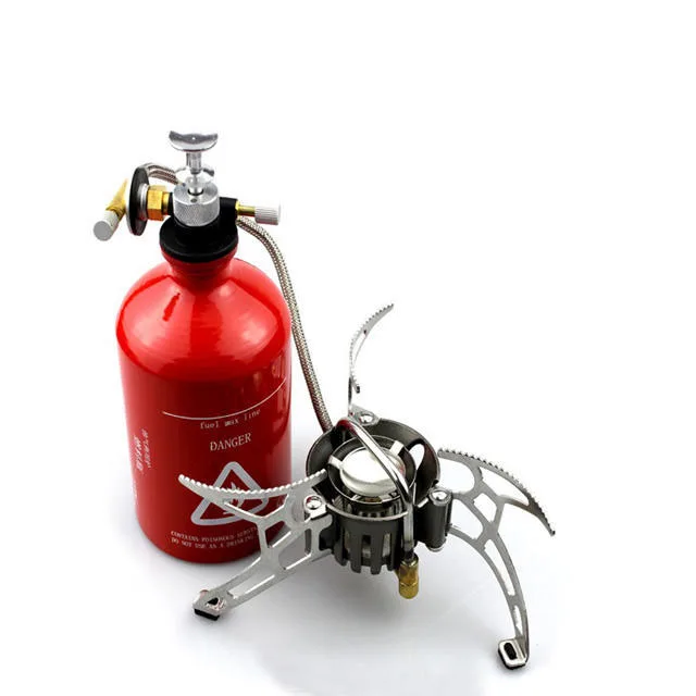 Oil/Gas Petrol Gasoline Multi Fuel Pressure Stove Outdoor Portable Cooking Safety Burner Liquid Fuel Furnace For Camping