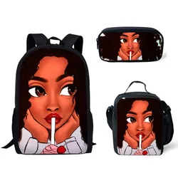 ODE Three-pcs Set Anime game Backpack New Design Luminous Backpack Fashion Colorful Luminous Anime  Game Royal Backpack