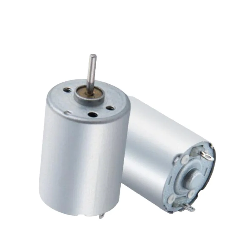 JL-RF130 High Speed Mini Micro DC Motor 24V Circular Carbon Brush for Small Electric Robots Bubble Camera Toys-Price!