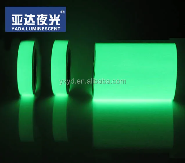 
self adhesive glow in the dark safety exit sign tape with arrow 