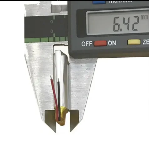 Плоская ячейка lipo great power 3 7 В 651730 280 мАч перезаряжаемая литий-ионная полимерная призматическая батарея