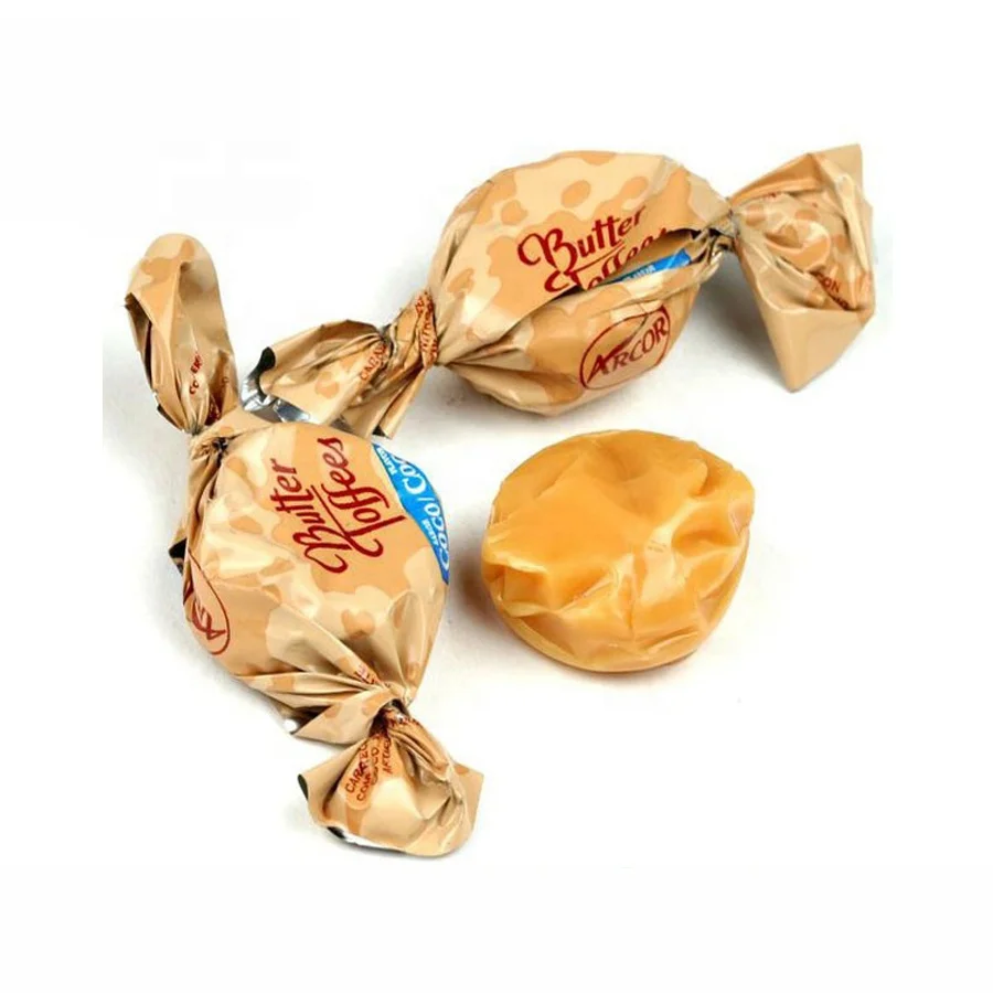 milk toffee candy hard toffee candy