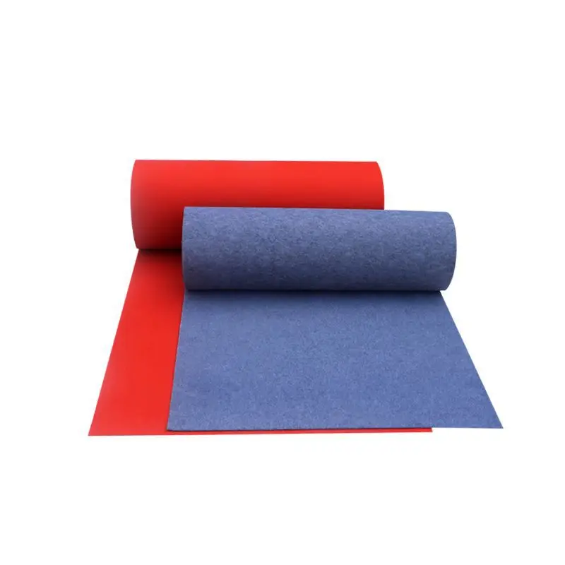China Supplier Red Carpet Wedding Runner Event Red Carpet Red Carpet For Weddings Stage Commercial Event Rugs