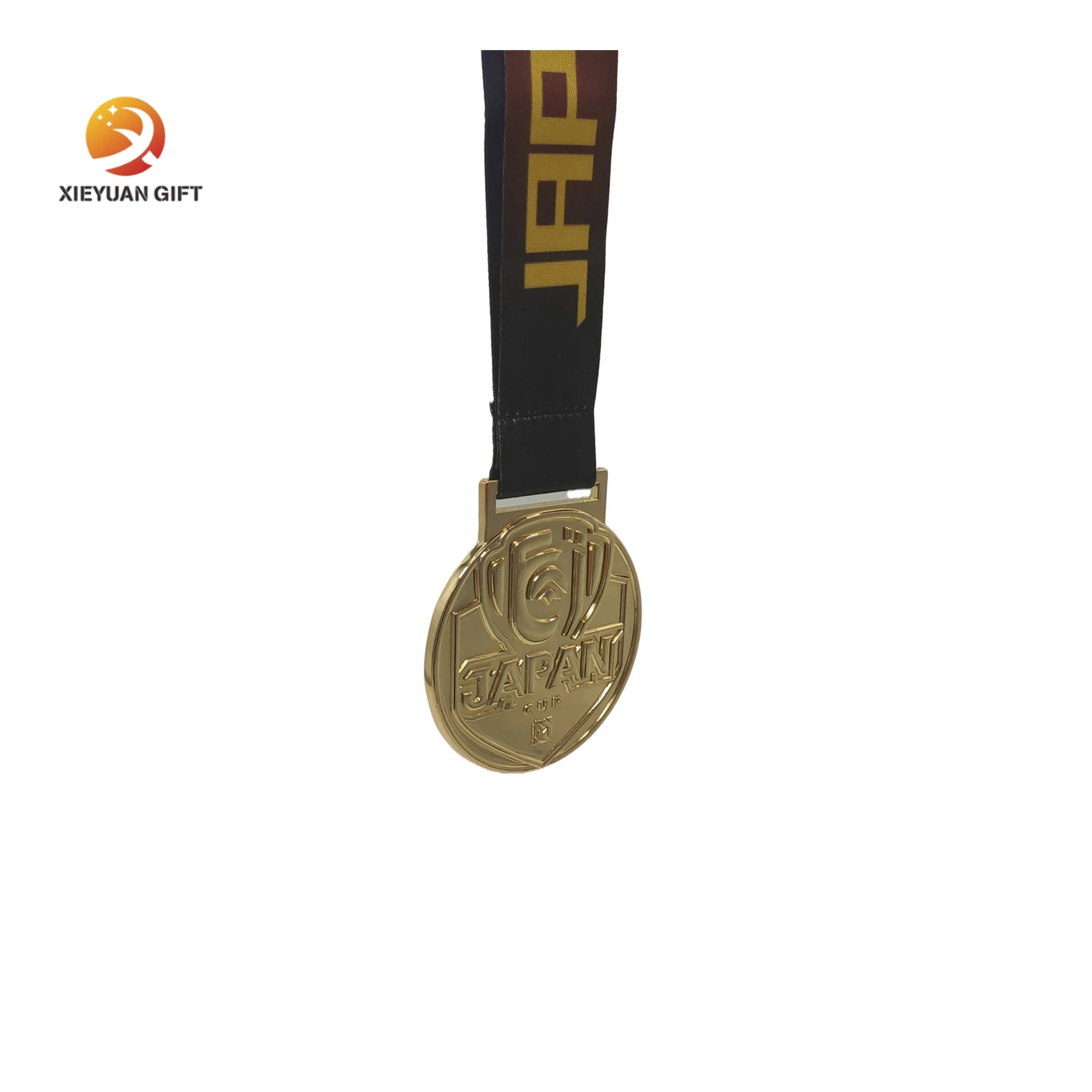 Custom Marathon Running Race Sport Finisher Metal Medal With Ribbon Medals Badge Manufacturers China