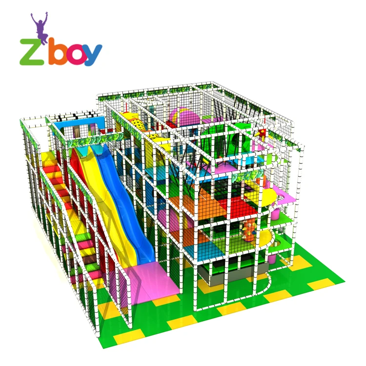 
Customized Design Mini Trampoline And Commercial Children Indoor Playground for Sale 