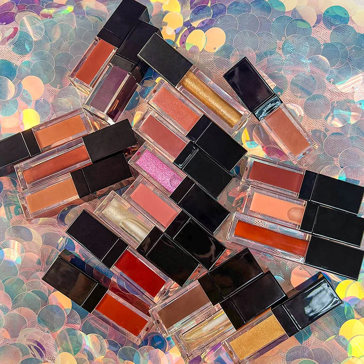 Customised Nude Matte Lip Gloss Cruelty-Free Vegan Mineral Liquid Green Labelled Moisturizing Lipstick